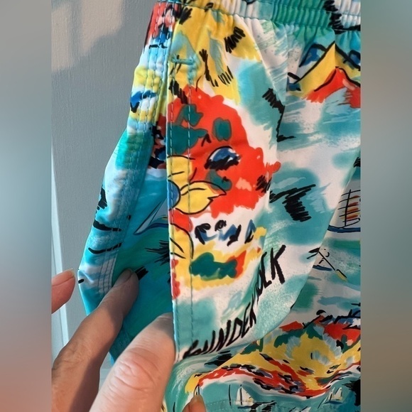 SUNDEK STRETCH WAIST SWIM TRUNKS REPREVE NWT - Picture 5 of 15